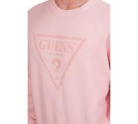 GUESS - Felpa uomo relaxed con logo vintage tonale
