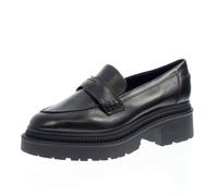 Guess Finda - Mocassini Carrarmato In Pelle Nero - Taglia 39 [24.6cm] Scarpe