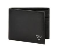 Guess Portafoglio FIRENZE Uomo pelle nero piatto con chiusura a patta Onesize SMFISELEA27BLA