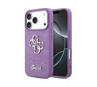 GUESS Fixed Glitter Big 3666339524852 CUSTODIA PER SMARTPHONE per Apple Universale, Viola