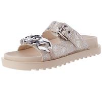 GUESS FL6FATFAL03BEISI FATEMA Donna, Beige/Silver EU 38