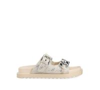 GUESS FL6FATFAL03BEISI FATEMA Donna, Beige/Silver EU 40