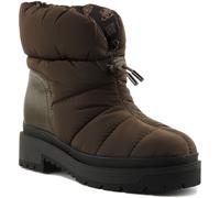 GUESS Fl8Ledele10 Leeda Imbottito Caviglia Donna Stivali IN OLIVE UK 3 - 8