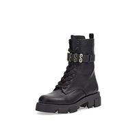 GUESS FL8MDXELE10 anfibi stivaletti biker pelle nero