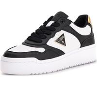 GUESS MIRAM6, Sneaker Donna, Nero/Marrone, 38 EU