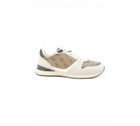 GUESS Island, Sneaker Uomo, Bianco e Beige, 42 EU