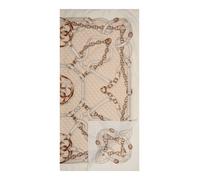 Guess NOELLE PRINTED KEFIAH 130X130, COLOR IVO - IVORY IVO - IVORY One Size