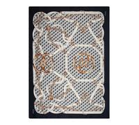 GUESS Foulard 'NOELLE PRINTED KEFIAH 130X130' marino / oro / bianco perla Donna GUESS One Size marino / oro / bianco perla