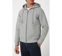 GUESS Full Zip Hooded Flee Light Stone Heather Taglia: XXL | Cardigan Outlet | Uomo |
