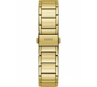 GUESS Orologio analogico 'Fusion' oro / nero, Taglia One Size