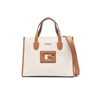 G Status Tote NATURAL/COGNAC