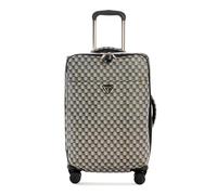 GUESS G-Wave - Valigia con 8 ruote, logo nero, bagaglio a mano, 50,8 cm, logo nero, Carry-On 20 pollici, valigetta G-Wave con 8 ruote, 50,8 cm, Logo nero, Carry-On 20-Inch, G-wave - Valigetta con 8