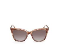 Guess Donna GU00191 47F Occhiali da sole Iniettato Marrone Marrone Squadrata Normale