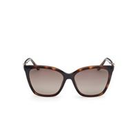 Guess Occhiali da sole GU00191 52H Donna Iniettati Squadrati Polarizzati Sfumati Havana Marrone