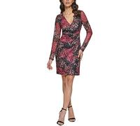 GUESS Gdop3590-bml-14 Vestito da Cocktail, Nero, 48 Donna
