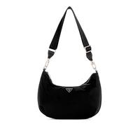 GUESS Gemma Hobo Shoulder Bag, Borsa a Spalla Donna, Nero, Taglia Unica