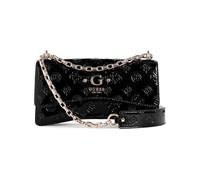 GUESS Gerty Convertible Crossbody Flap, Borsa a Tracolla Donna, Nero, Taglia Unica