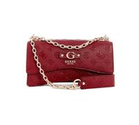 GUESS Gerty Convertible Xbody Flap Bag Claret