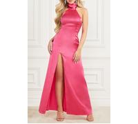 GUESS Gessy Halter Maxi Dress Jealous Pink Taglia: 44 | Maxi abiti Outlet | Donna | Rosa