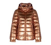 Guess - Giacca Bomber Puffer Metallica - - Jackets - Donna - Giallo - M