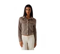 Guess - Giacca con borchie - - Jackets - Donna - Beige - S