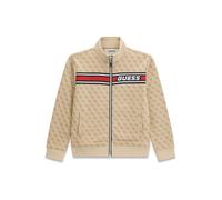 GUESS Giacca di felpa 'ACTIVE' beige / rosso / bianco Bambini GUESS 152