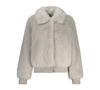 Guess - Giacca donna grigia con tasche e bottoni automatici - -Jackets -Donna -Grigio -L
