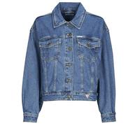Guess Giacca in jeans OVERSIZE TRUCKER JACKET in Blu EU M