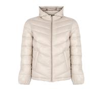 Guess - Giacca Trapuntata con Cappuccio Rimovibile - - Jackets - Uomo - Grigio - L