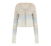 GUESS Giacchetta 'ROSALYN' beige / blu chiaro / bianco Donna GUESS S