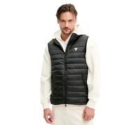 Guess - Gilet Elegante Senza Maniche a Triangolo - - Jackets - Uomo - Nero - M