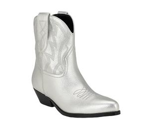 GUESS Ginette, Stivaletto Donna, Argento 040, 35 EU