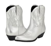 GUESS Ginette, Stivaletto Donna, Silver 040, 38 EU