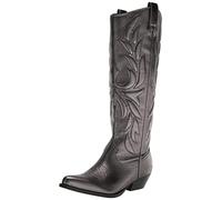 GUESS Ginnifer - Stivali alti al ginocchio da donna, Nero 001., 38 EU