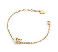 Guess Gioielli Bracciale Donna Cuore Pave Color Oro S JUBB05461JWYGS