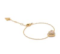 Guess Gioielli Bracciale Donna Cuore Pave Color Oro S JUBB05550JWYGS