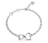 Guess Gioielli Bracciale Donna Mon Amour Due Cuori JUBB04618JWRHS