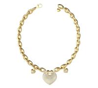 Guess Gioielli Collana Donna Pavée Cuori Color Oro JUBN05205JWYG