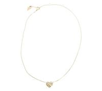 Guess Gioielli Donna, Collana a forma di cuore, oro JUBN04501JWYGT-U, Cristallo