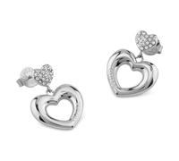 Guess Gioielli Orecchini Da Donna A Pendente Cuore Pavée JUBE05209JWRH