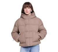 GUESS Giubbotto New Daisy Crop Logo - Marrone New Daisy Crop Logo - M