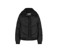 GUESS Giubotto donna Dora Detachable -Knit Collar Nero (IT, Testo, M, Regular, Regular, Nero)