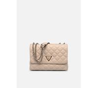 GUESS Giully Two Compartment Convertible Flap Light Beige