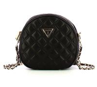 Guess Giully Borsa Circolare Trapuntata A Spalla Donna In Nero