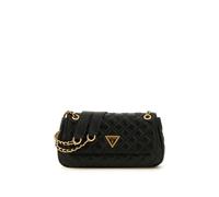GUESS Giully Convertible Crossbody Flap, A Tracolla, Patta Donna, Nero, Taglia Unica