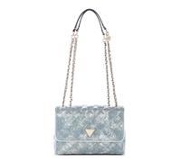 Guess Borsa a spalla Giully II 2 compartimenti convertibile con patta argento Donna Taglia unica