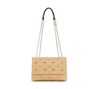 GUESS Giully II Two Compound Convertible Flap Bag Natural