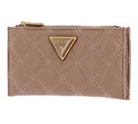 GUESS Giully SLG Double Zip Coin Purse Beige