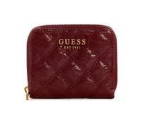 GUESS Giully Zip Around Wallet S Burgundy, borgogna