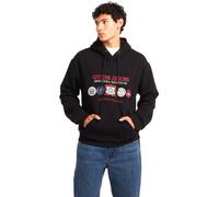 Guess GJ Hood Reg Spec Edition Felpa Cappuccio Uomo Ragazzo Nera